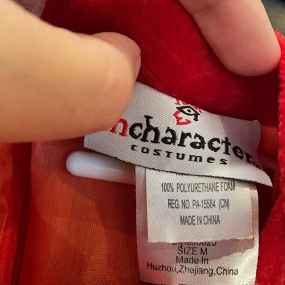 In Character GORGEOUS Lobster Halloween Costume Baby Medium 12-18 months - Picture 3 of 6